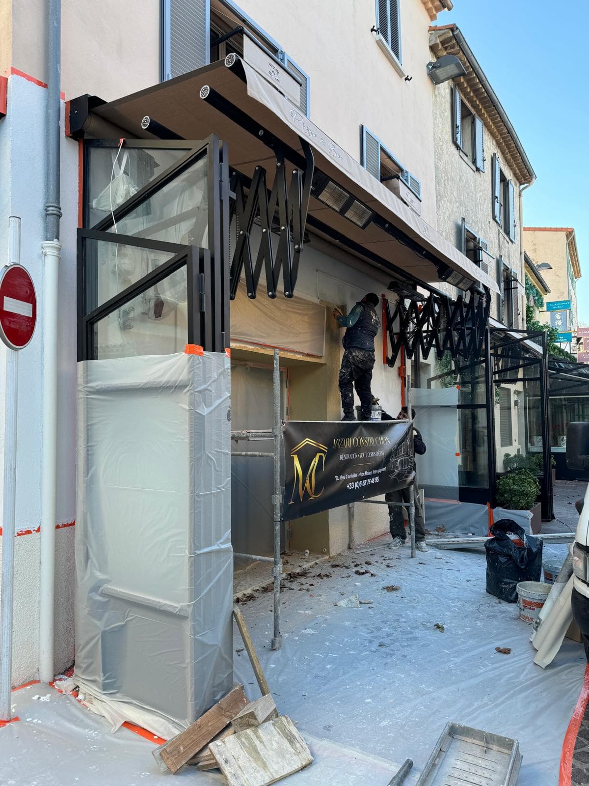 Chantier Mazari Construction